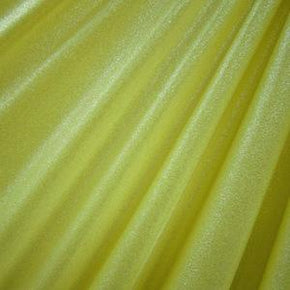 Yellow Shiny Metallic Slinky on Nylon Spandex