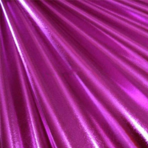 Fuchsia Solid Colored Metallic on Nylon Spandex