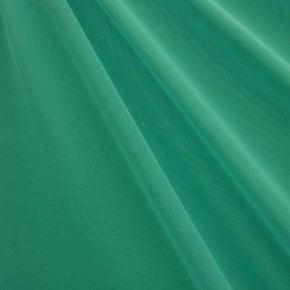 Teal Solid Colored Mesh on Nylon Spandex