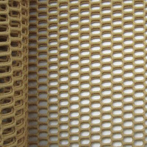 Mocha Double Ply Scuba Wonder Mesh