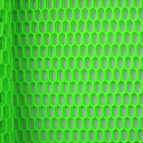 Neon/Green Double Ply Scuba Wonder Mesh