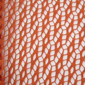 Orange Big Hole Fishnet
