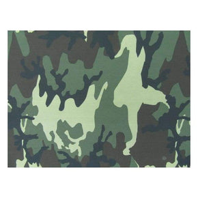 Beige/Brown/Green Camouflage Printed Mesh