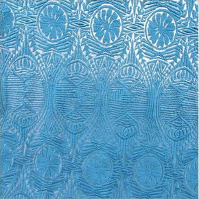 Mallard Fancy Heavy Embroidery Guipure on Polyester Mesh