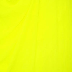 Samba Yellow Horizontal 1" Stripes Print on Stretch Mesh