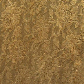 Copper/Sable/Copper Metallic Lace Metallic Foil