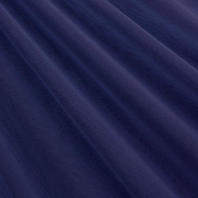 Navy Solid Colored Mesh on Nylon Spandex