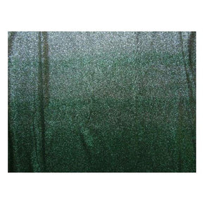 Teal/Silver Ombre Two-Tone Glitter on Polyester Mesh