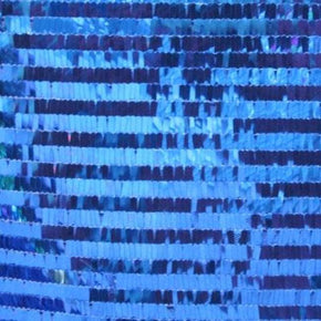Royal Shiny Solid Colored Rectangle Sequins on Mesh