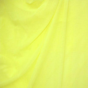 Yellow Sheer Mesh on Nylon Mesh