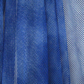 Blue Solid Colored Fishnet