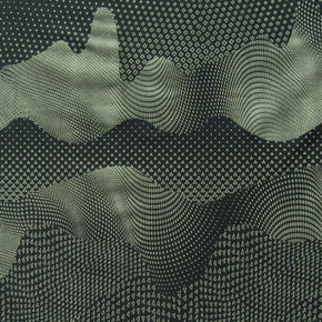Black Athletic Mesh Fabric