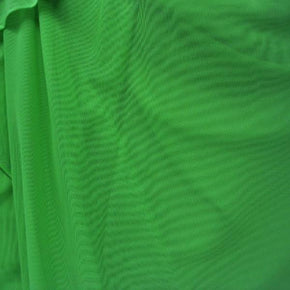 Green Sheer Mesh on Nylon Mesh