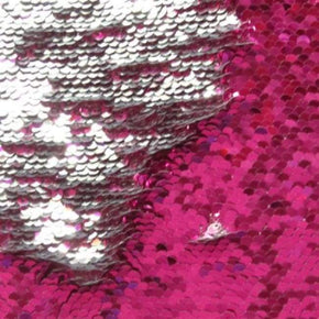 Black Reversible 3mm Sequins on Mesh