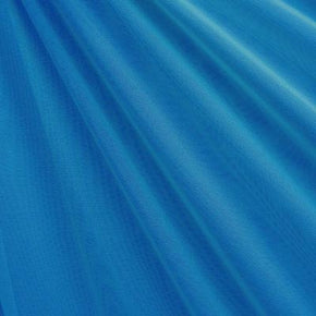 Tropical Turquoise Stretch Mesh Fabric