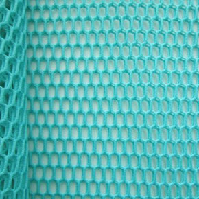 Turquoise Double Ply Scuba Wonder Mesh