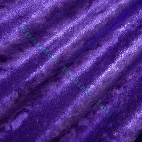 Purple/Black Metallic Foil On Velvet Fabric