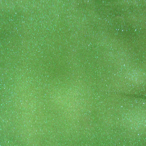 Neon Green Soft Finish Metallic Fabric