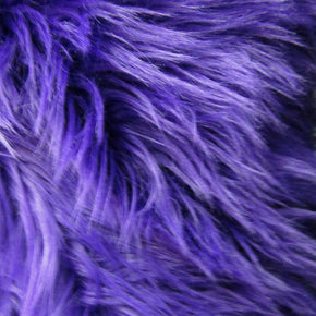 Purple Faux Fur Fabric