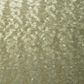  Nude Matte Cup Shape 3mm Sequin on Polyester Mesh