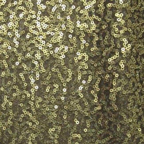  Antique/Gold Fancy 2mm Sequins on Polyester Mesh