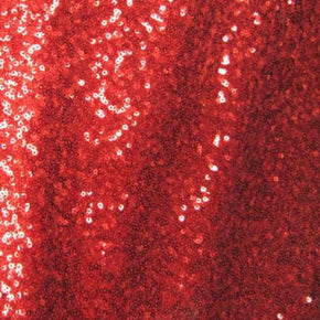  Red Shiny Fancy 2mm Sequins on Mesh