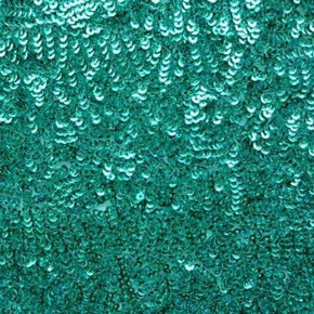  Green Cup Shape 3mm Sequin on Polyester Mesh