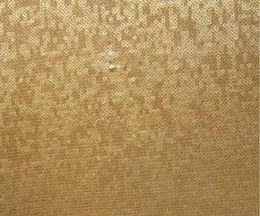  Gold Flat Matte 3mm Sequin on Polyester Mesh