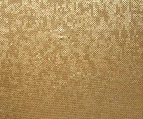  Gold Flat Matte 3mm Sequin on Polyester Mesh
