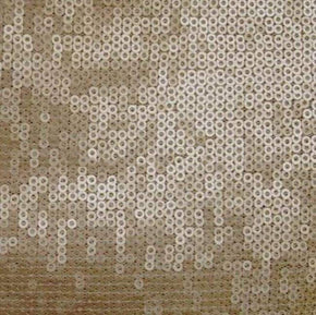  Nude Flat Matte 3mm Sequin on Polyester Mesh