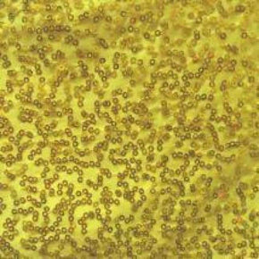  Gold Fancy Squiggle 3mm Sequins on Polyester Spandex