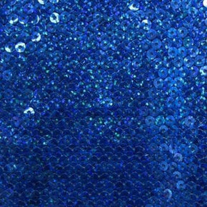  Royal Flat Holographic 5mm Sequins on Mesh