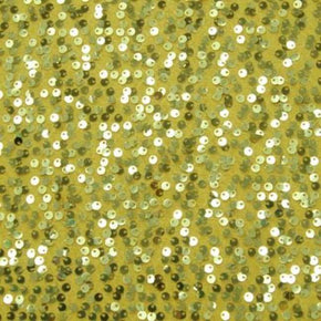  Light Gold Fancy 5mm Sequin on Polyester Spandex