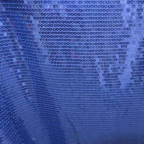  Navy Blue Fancy 5mm Sequin on Polyester Spandex