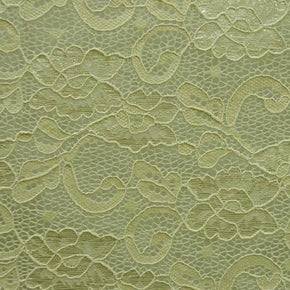  Nude Fancy Floral Lace on Nylon Spandex