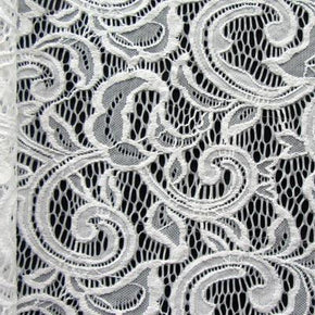  White Sunflower Pattern Lace 