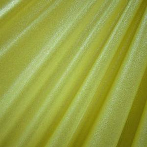  Yellow Shiny Metallic Slinky on Nylon Spandex
