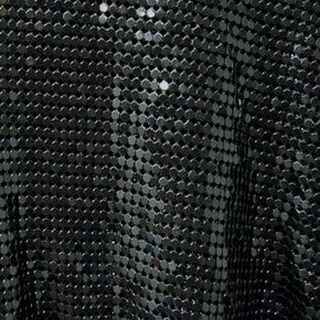  Black Solid Colored Metal Mesh 18"x 60"