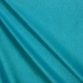 Solid Colored Shiny Millikin Tricot on Nylon Spandex, 4 Way Stretch, Teal