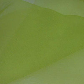  Olive Solid Colored Organza 