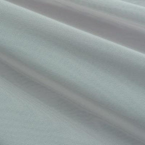  Silver Solid Colored Mesh on Nylon Spandex