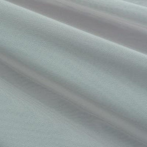  Silver Solid Colored Mesh on Nylon Spandex