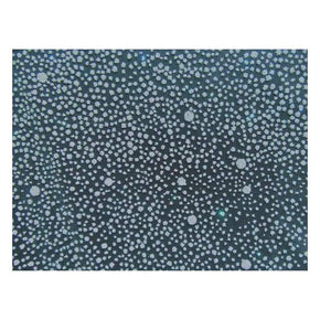  White/Pearl Fancy Glitter Dot Sequin on Tulle Mesh