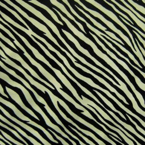  Black/Ivory Animal Print on Polyester Spandex