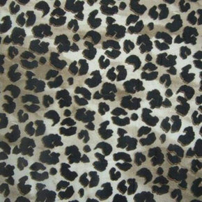 Multi-Colored Leopard Print Chiffon