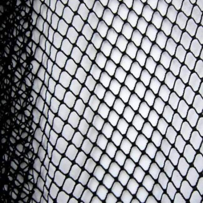 Big Hole Fishnet on Nylon Spandex Black