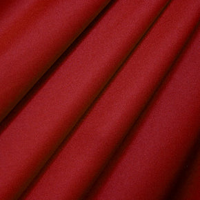 Solid Colored Shiny Millikin Tricot on Nylon Spandex, 4 Way Stretch, Royal Red