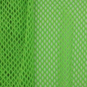  Neon Green Cabaret Big Hole Mesh 