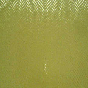  Gold Shiny Charming Snake Printed Metallic Foil on Nylon Spandex