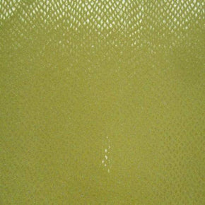  Gold Shiny Charming Snake Printed Metallic Foil on Nylon Spandex